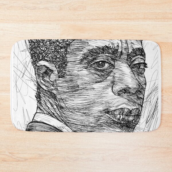 Item preview, JAMES BALDWIN ink portrait .3 designed and sold by lautir.