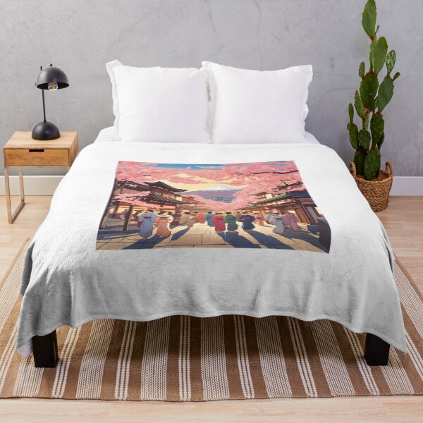 Item preview, Japanese city under the Sakura designed and sold by Gina-Rosa.