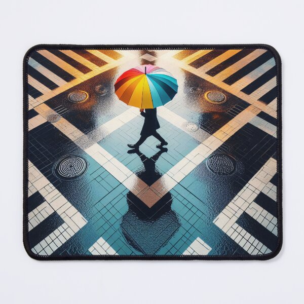 Item preview, Rainbow umbrella designed and sold by Vibranta Studio.