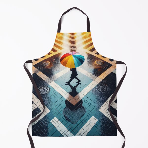 Item preview, Rainbow umbrella designed and sold by Vibranta Studio.