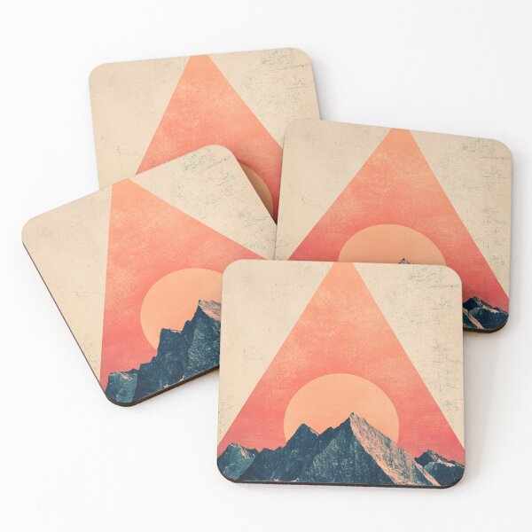 Item preview, Mountains Sunset  designed and sold by NicolasGlowArt.