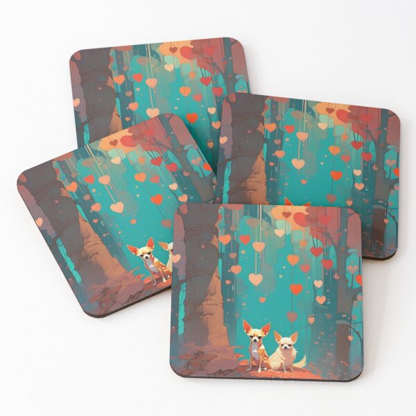 Item preview, chihuahua's forest designed and sold by Kowhai-art.