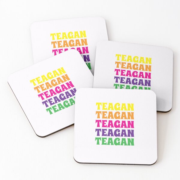 Item preview, Teagan Name Girl Colorful designed and sold by Artbymonika.