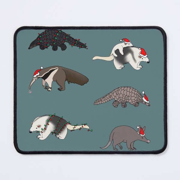 Item preview, Christmas Ant Eaters designed and sold by Leapingdoe.