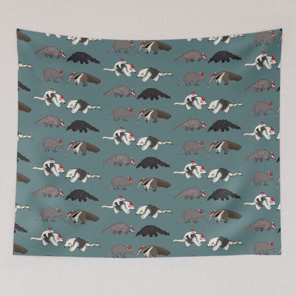 Item preview, Christmas Ant Eaters designed and sold by Leapingdoe.