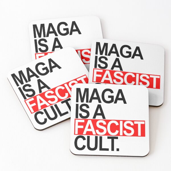Item preview, MAGA is a FASCIST Cult (black red) designed and sold by Thelittlelord.