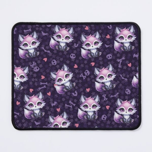 Item preview, Goth Purple Fox designed and sold by GriffyPrints.