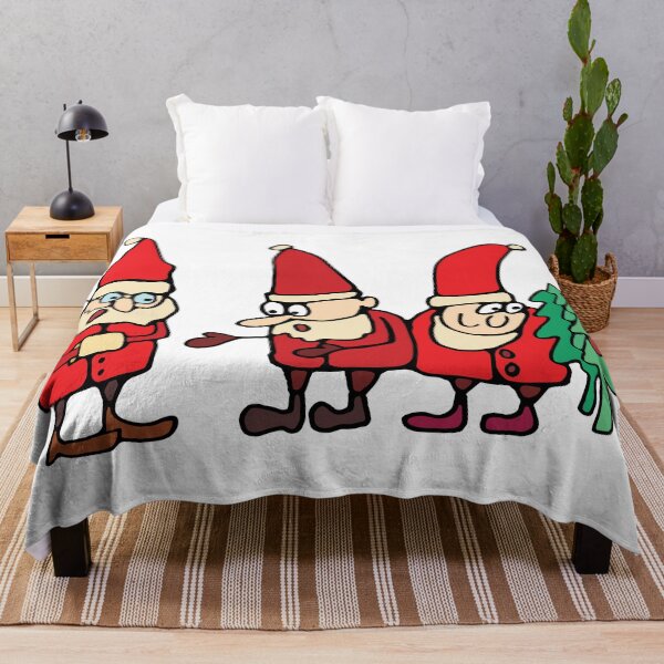 Item preview, Santa Claus with Christmas trees designed and sold by TerazTy.