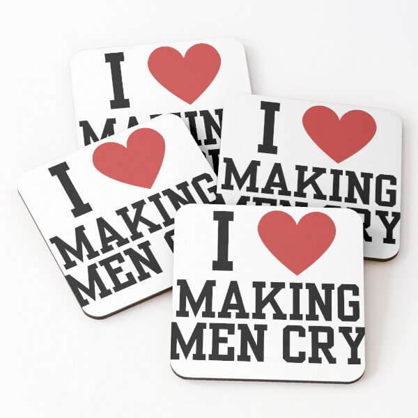 Item preview, I heart Making Men Cry designed and sold by TigerMtnDesign.