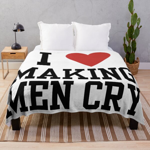 Item preview, I heart Making Men Cry designed and sold by TigerMtnDesign.