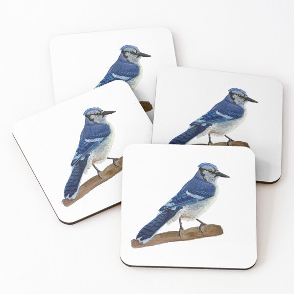 Item preview, Blue Jay Painting designed and sold by Kamden Ekern.