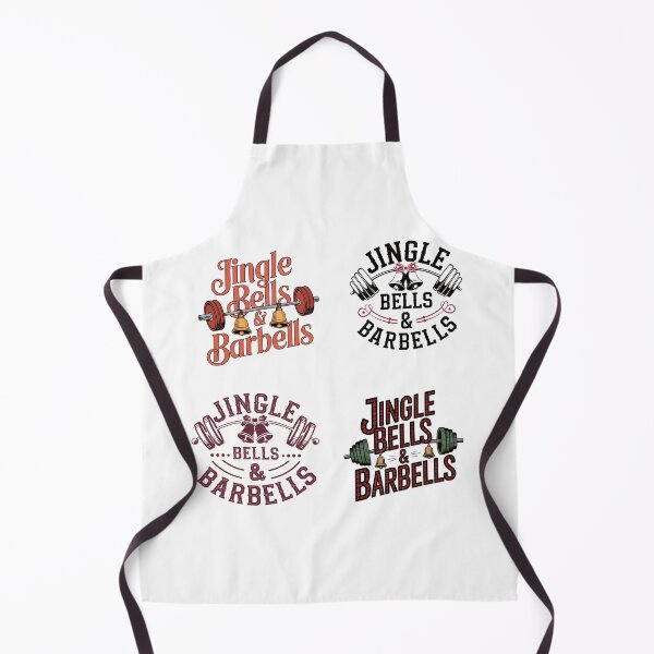 Item preview, Jingle Bells and Barbells Holiday Sticker Pack for Fitness designed and sold by Bmd4Fitness.
