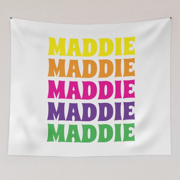 Item preview, Maddie Name Girl Colorful designed and sold by Monika Howarth.
