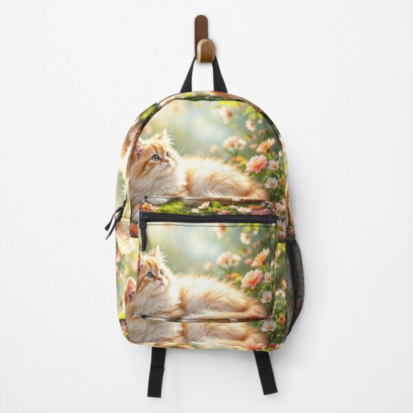 Item preview, A delightful 3D pattern background featuring a variety of cute cat breeds in playful poses, perfect for creating vibrant wallpapers and festive decorations. designed and sold by AlwaysHome.