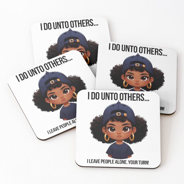 Item preview, Golden Rule - Do Unto Others - Leave Me Alone designed and sold by AkomaGifts.