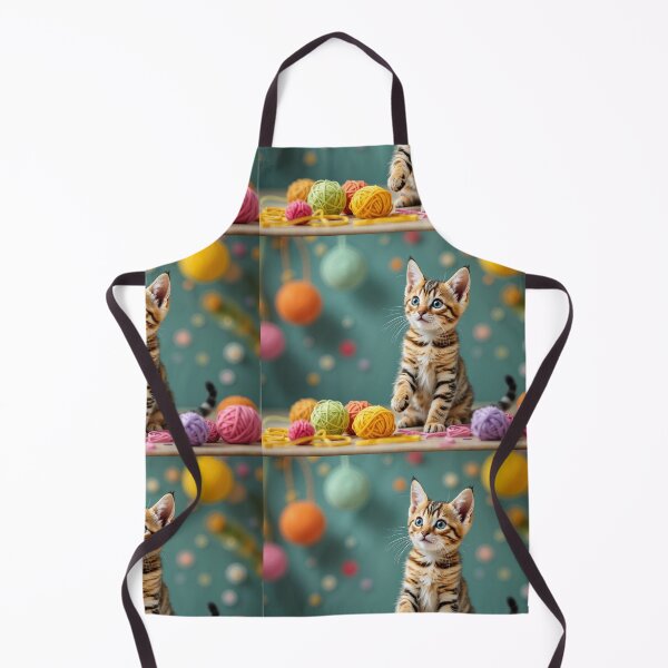 Item preview, A colorful 3D pattern background featuring cute cat breeds with whimsical accessories, ideal for pet-themed crafts, cards, and playful decor. designed and sold by AlwaysHome.