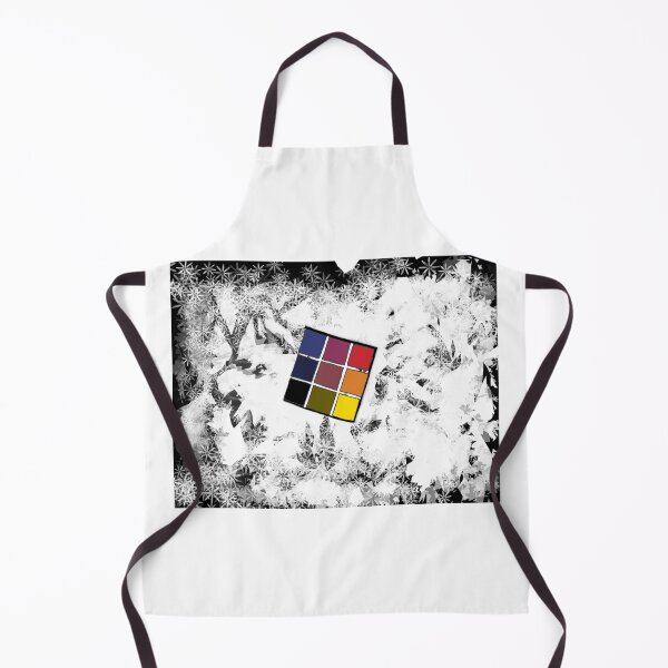 Item preview, Rubik's Cube on Frost Flower Background designed and sold by marinasfamily.