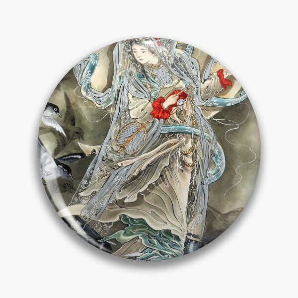 Item preview, Woman with Birds designed and sold by UselessTs.
