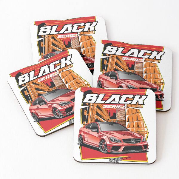 Item preview, c63 coupe black red  designed and sold by NaquashM.