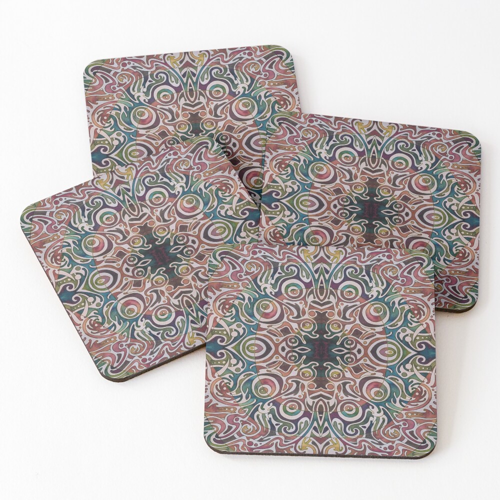 Item preview, Coasters (Set of 4) designed and sold by RabbiVole.