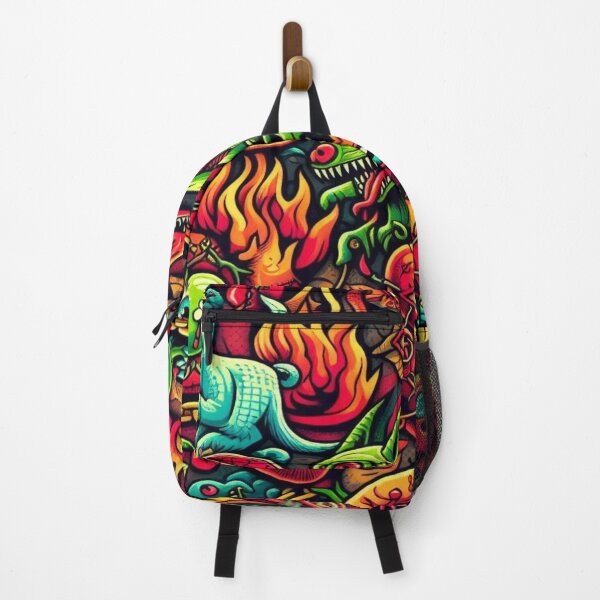 Item preview, Fiery Hell Fruits and Fragmented Animals in a Rose Maze designed and sold by Imaginarium of Chaos falcon88 .