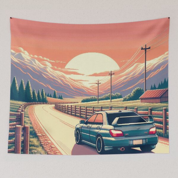 Item preview, Coche de rally WRC en pixel art designed and sold by MixtaGraphics.