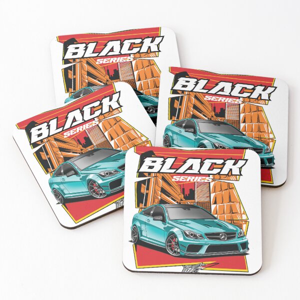 Item preview, c63 coupe black teal  designed and sold by NaquashM.