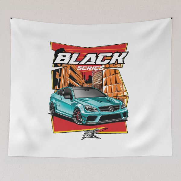 Item preview, c63 coupe black teal  designed and sold by NaquashM.