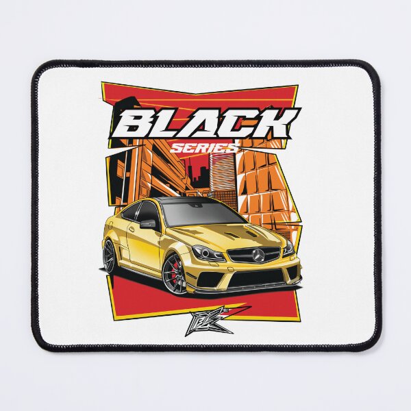 Item preview, c63 coupe black yellow  designed and sold by NaquashM.