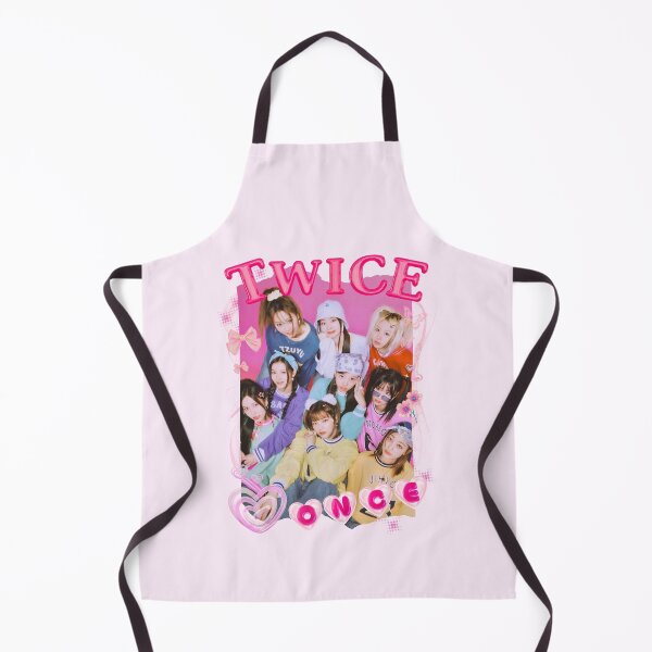 Item preview, TWICE Kpop Girl Group Pink Collage Design designed and sold by AJUNICE STUDIO.