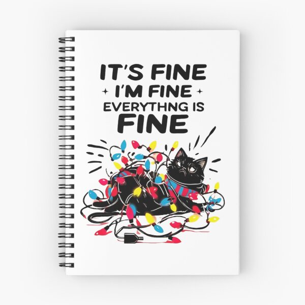 Item preview, Everything is Fine - Funny Quote Design - Gift for pet lover  designed and sold by Colorful-Garden.