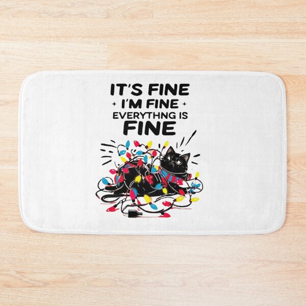 Item preview, Everything is Fine - Funny Quote Design - Gift for pet lover  designed and sold by Colorful-Garden.