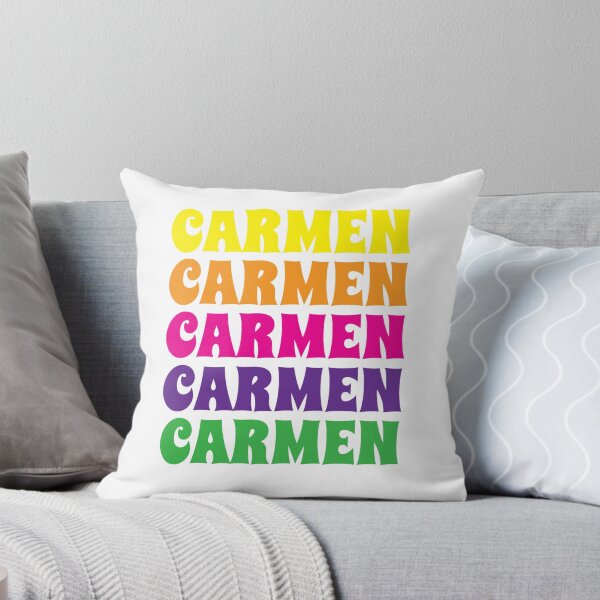 Item preview, Carmen Name Girl Colorful designed and sold by Monika Howarth.