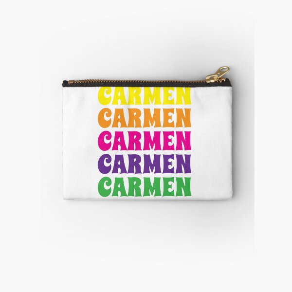 Item preview, Carmen Name Girl Colorful designed and sold by Monika Howarth.