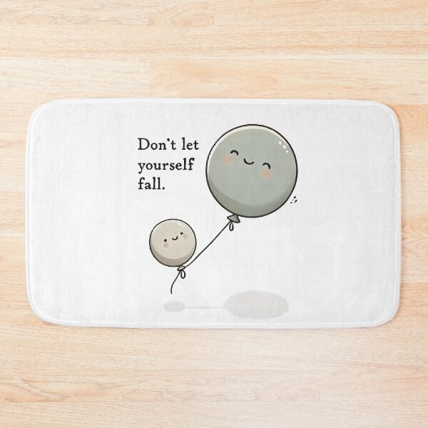 Item preview, Smiley Balloons: Don't Let Yourself Fall designed and sold by DreamDigi2024RB.