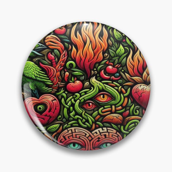 Item preview, Fragmented Animals and Hell Fruits in a Chain-Maze of Roses designed and sold by Imaginarium of Chaos falcon88 .