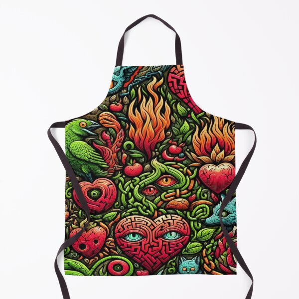 Item preview, Fragmented Animals and Hell Fruits in a Chain-Maze of Roses designed and sold by Imaginarium of Chaos falcon88 .