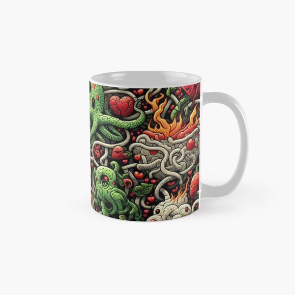 Item preview, Hellish Fruits and Fragmented Animals with Green and Red Chains designed and sold by Imaginarium of Chaos falcon88 .