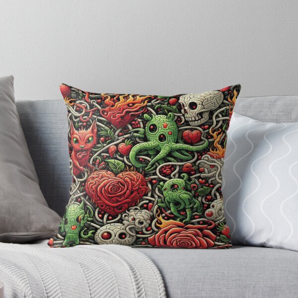 Item preview, Hellish Fruits and Fragmented Animals with Green and Red Chains designed and sold by Imaginarium of Chaos falcon88 .