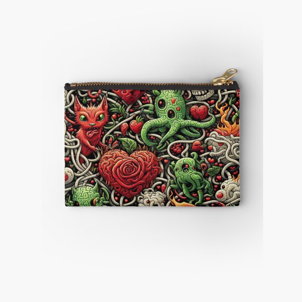 Item preview, Hellish Fruits and Fragmented Animals with Green and Red Chains designed and sold by Imaginarium of Chaos falcon88 .