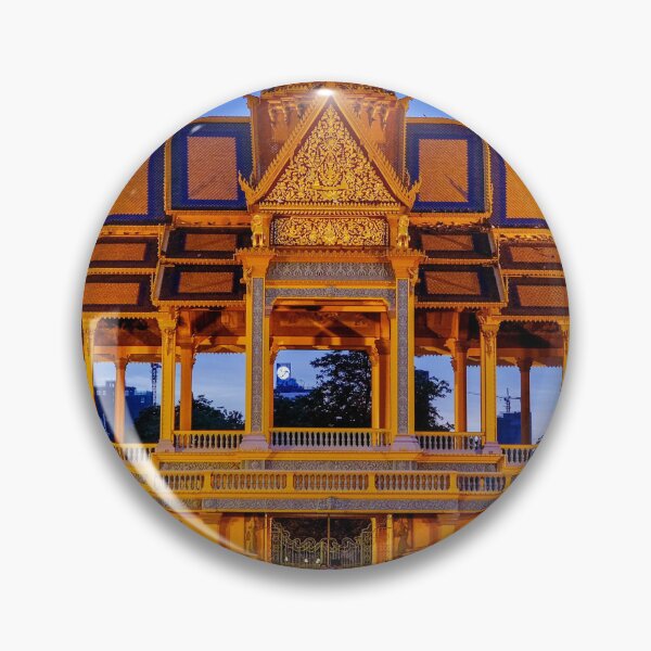 Item preview, Phnom Penh, Cambodia - Royal Palace in Phnom Penh at Dusk designed and sold by TravelWish.