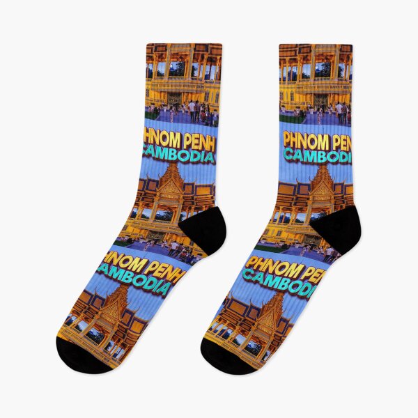 Item preview, Phnom Penh, Cambodia - Royal Palace in Phnom Penh at Dusk designed and sold by TravelWish.