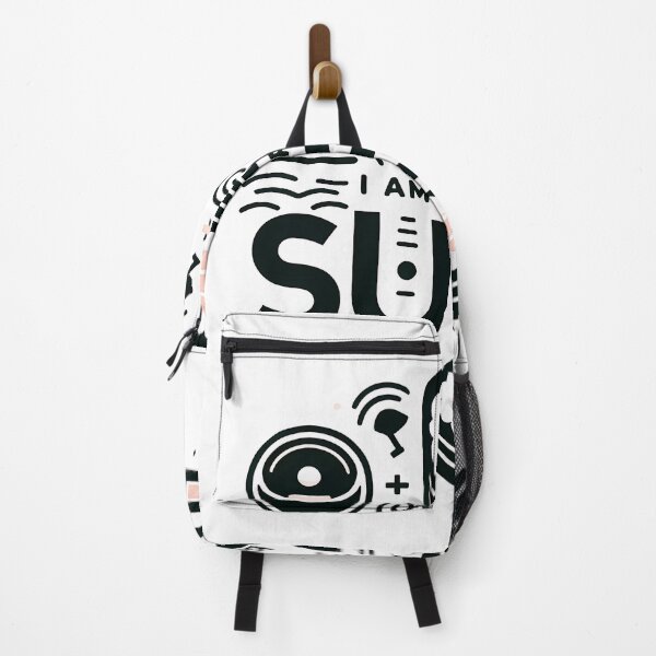 Item preview, I Am Here for Sushi – Minimalist Cubic Art for Sushi Lovers designed and sold by OzzFrequency.