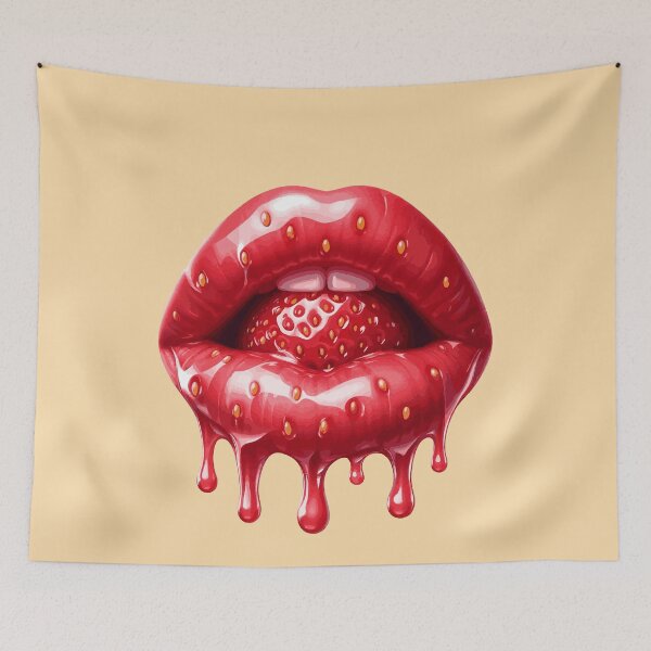 Item preview, Strawberry Lips designed and sold by TipTop GFX.