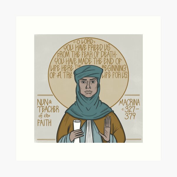 Item preview, Macrina, Nun & Teacher of the Faith designed and sold by LansingCreative.
