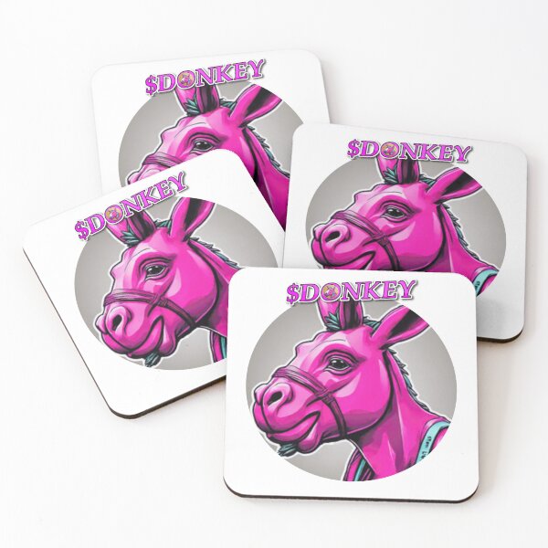 Item preview, PINK DONKEY_D88 designed and sold by DONKYCOIN.