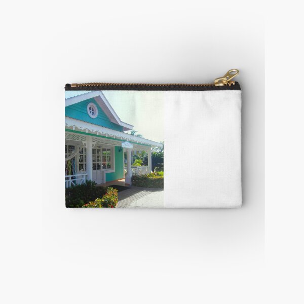 Item preview, Cute turquoise house in the caribbean designed and sold by Topmel.