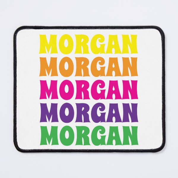 Item preview, Morgan Name Girl Colorful designed and sold by Monika Howarth.