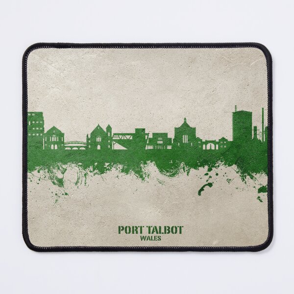 Item preview, Port Talbot Wales Skyline designed and sold by ArtPrints.