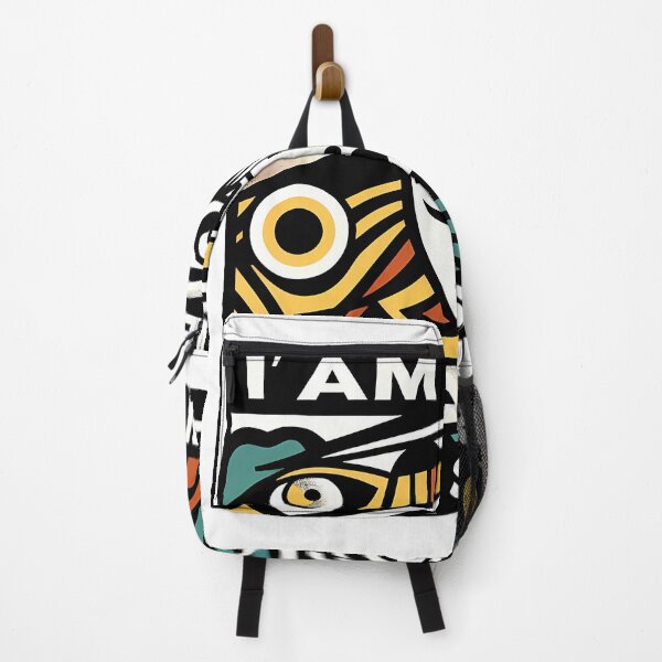 Item preview, I Am Here for Sushi – Minimalist Cubic Art for Sushi Lovers designed and sold by OzzFrequency.